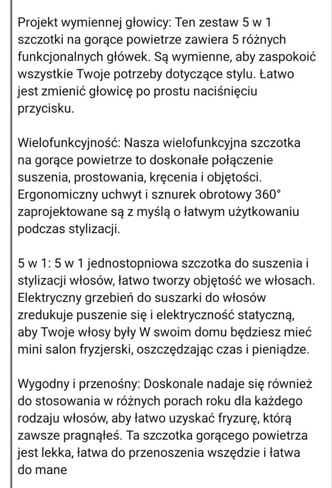 Lokówko- suszarka