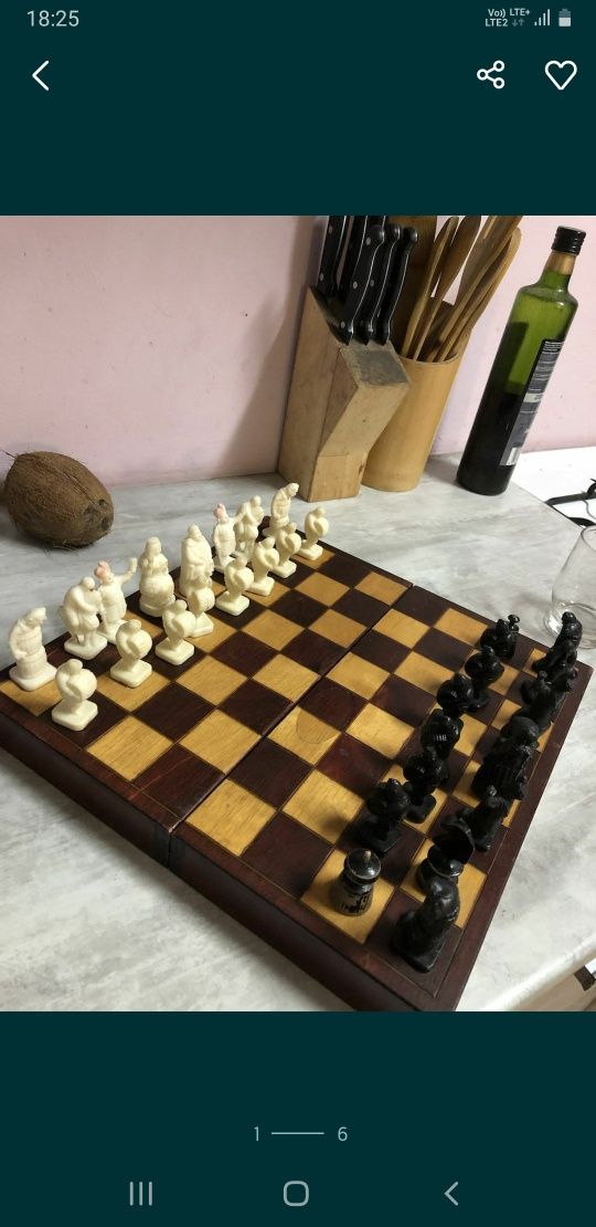 Unikalne szachy z lat 80