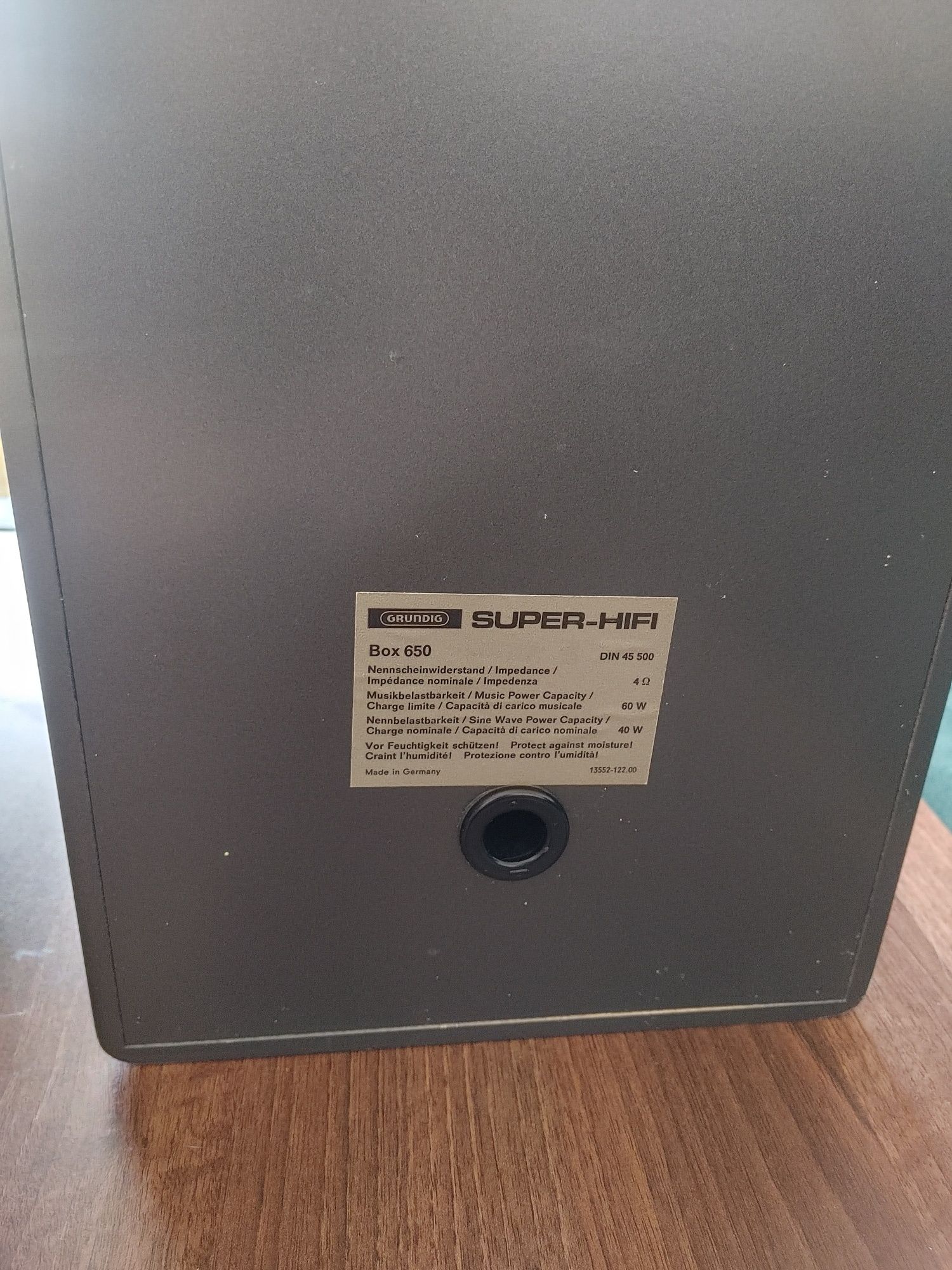 Grundig hifi box 650