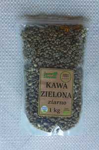 Kawa zielona ziarno 0,9 kg ziarnista