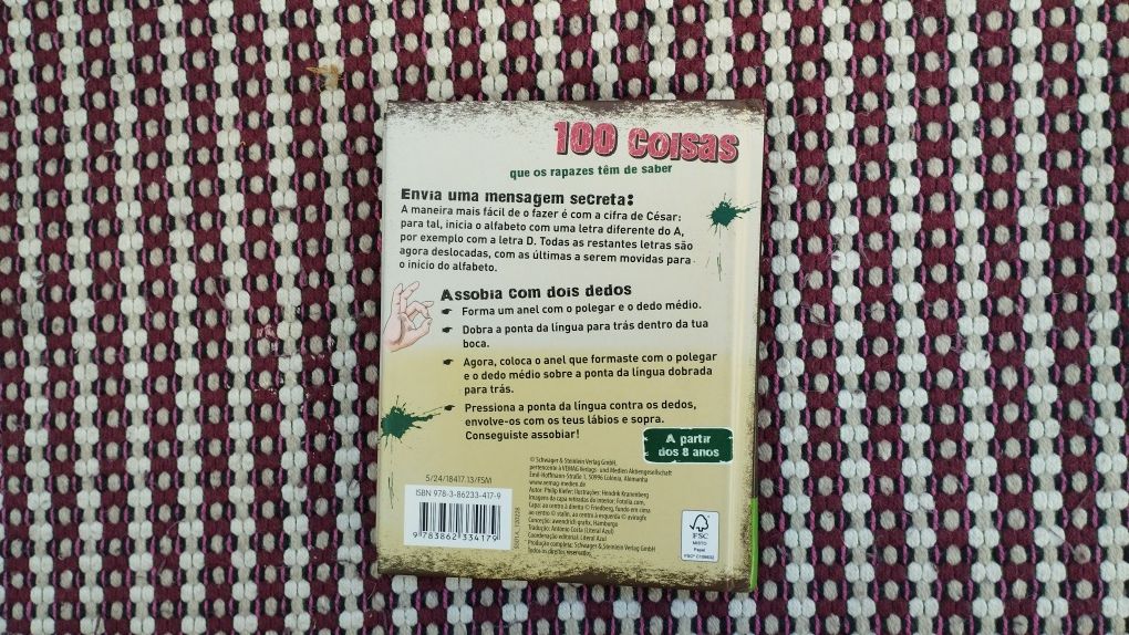 Livro 100 coisas que os rapazes têm de saber