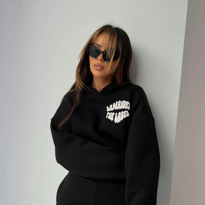 Komplet damski La Manuel Baddie XS S M L czarny beżowy khaki czekolada