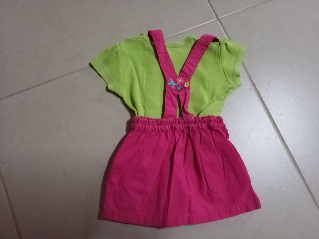 Roupa de bebê menina dos 3 aos 12 meses