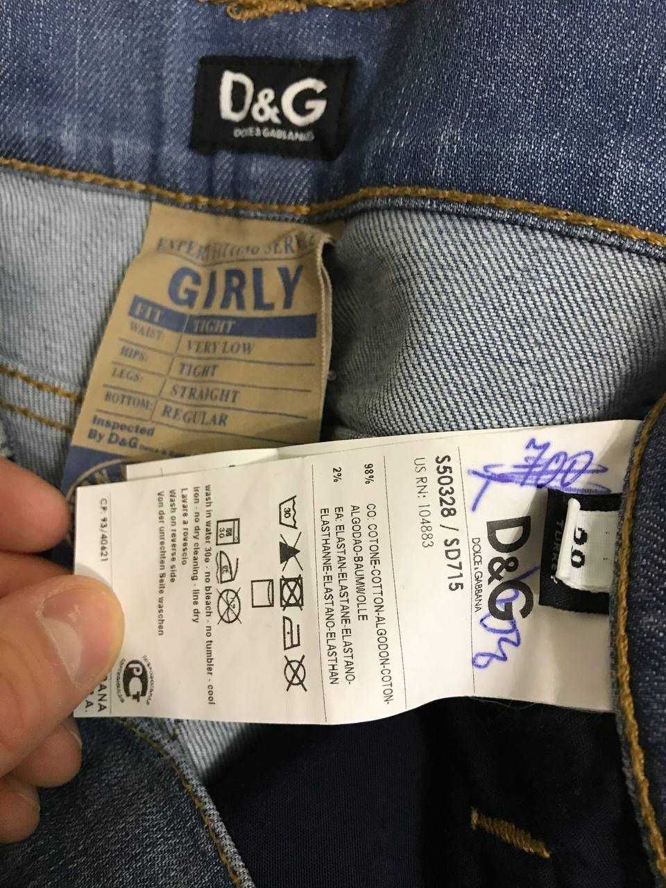 Женские джинсы Dolce & Gabbana Size 29 оригинал