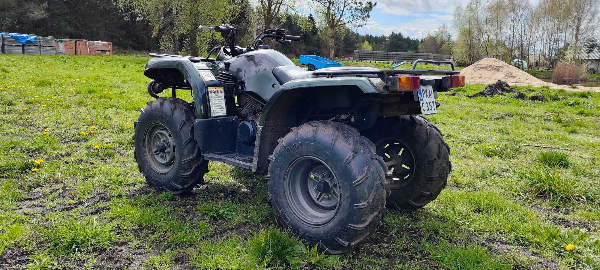 Quad Yamaha grizzly/bruin 350ccm automat 2005r zarejestrowany kat.B