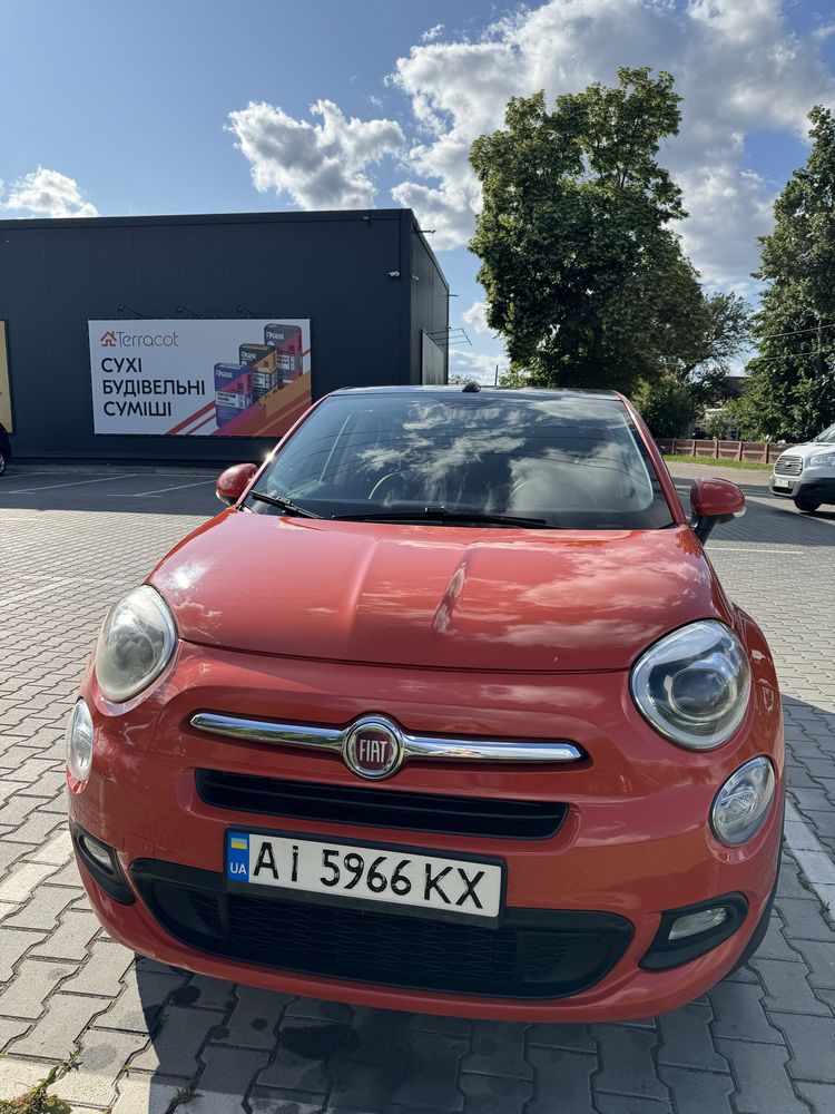 Fiat 500X lounge 2015, фактично  2016