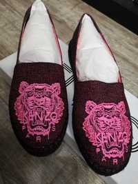 Kenzo tiger espadryle tygrys NOWE karton