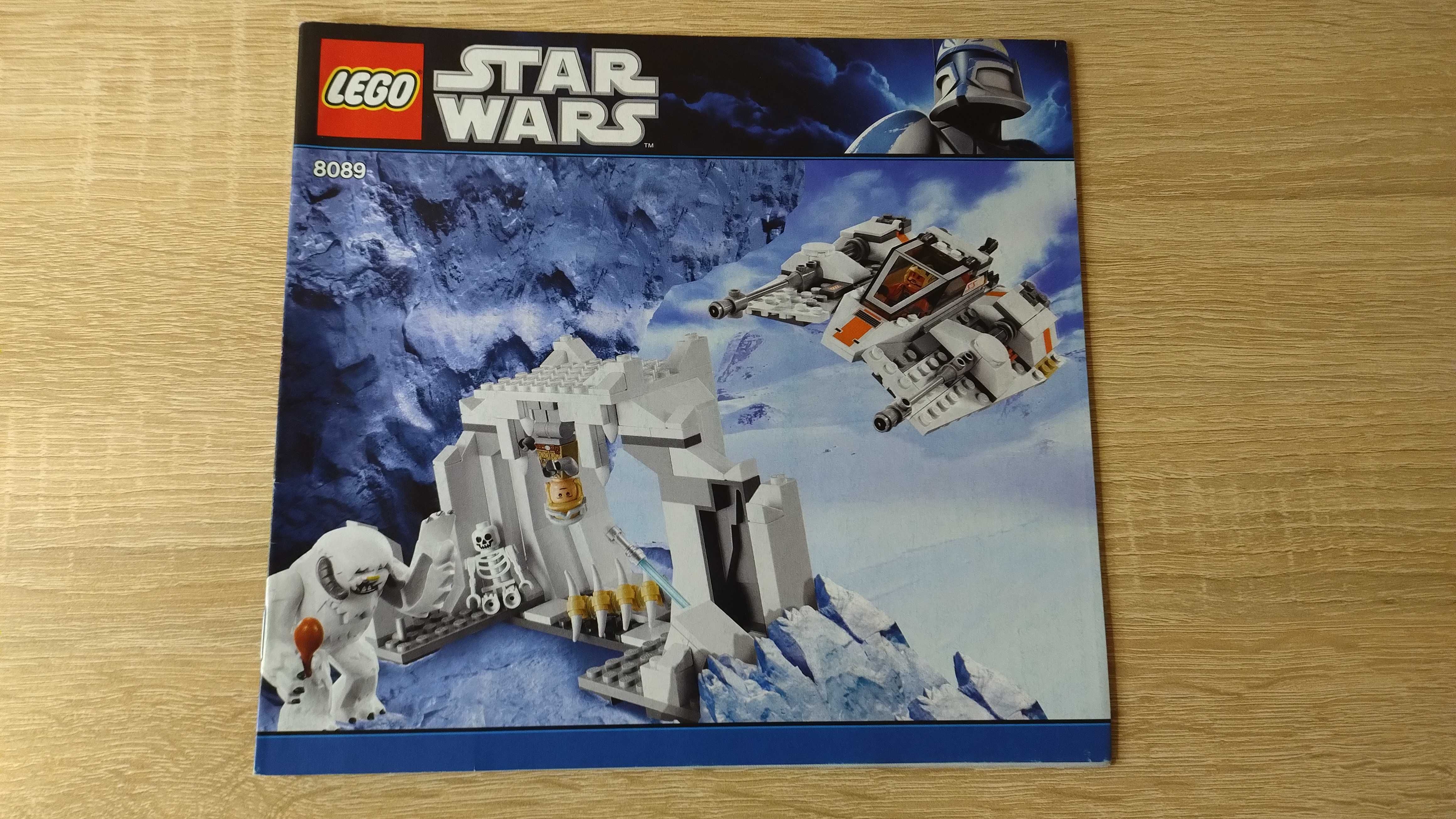 Lego 8089 Hoth Wampa Cave Używane 100% Kompletne IDEAŁ