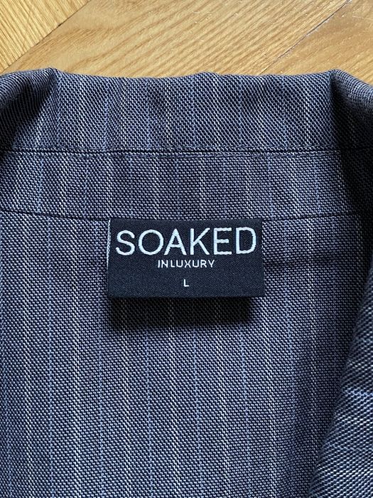 Szara szary marynarka żakiet żakiecik Soaked in Luxury