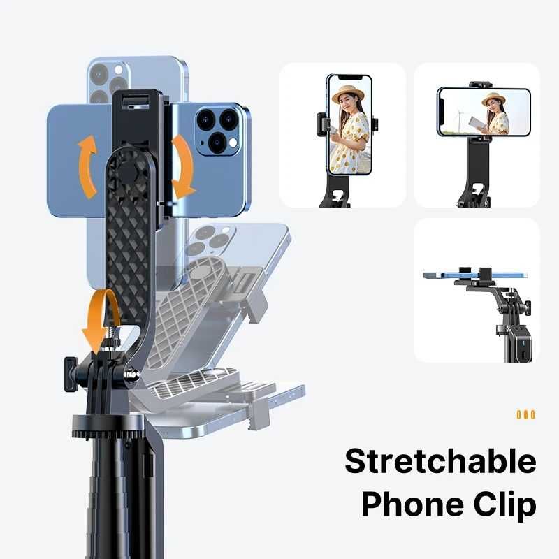Kijek  180cm SELFIE STICK Statyw Pilot Bluetooth Ulanzi MA09
