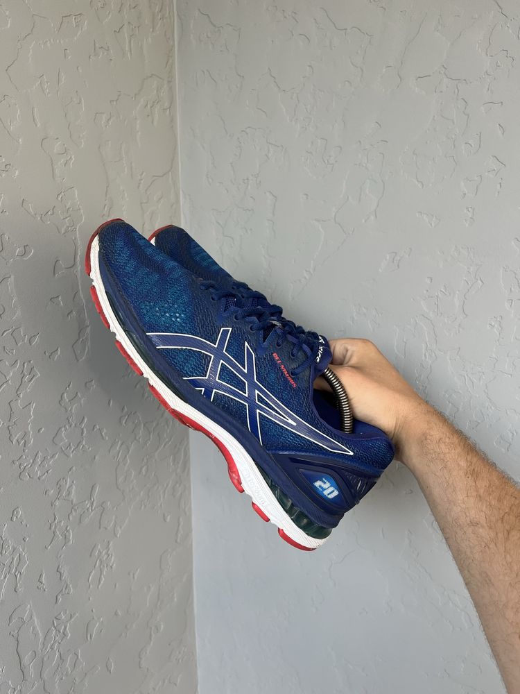 Asics gel nimbus kayano 20 кросівки чоловічі бігові