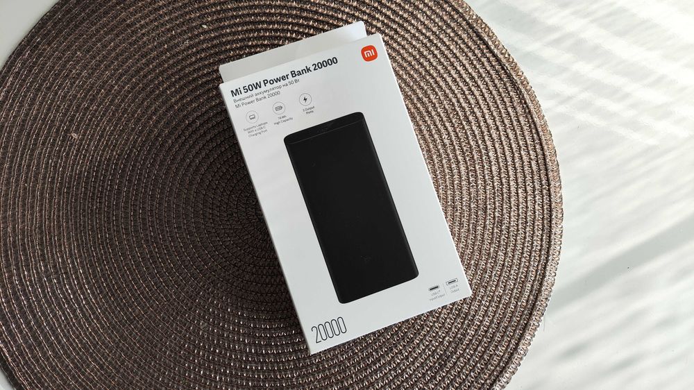 Xiaomi Mi 50W Power Bank 20000mAh NOWY 2x USB-A 1x USB-C