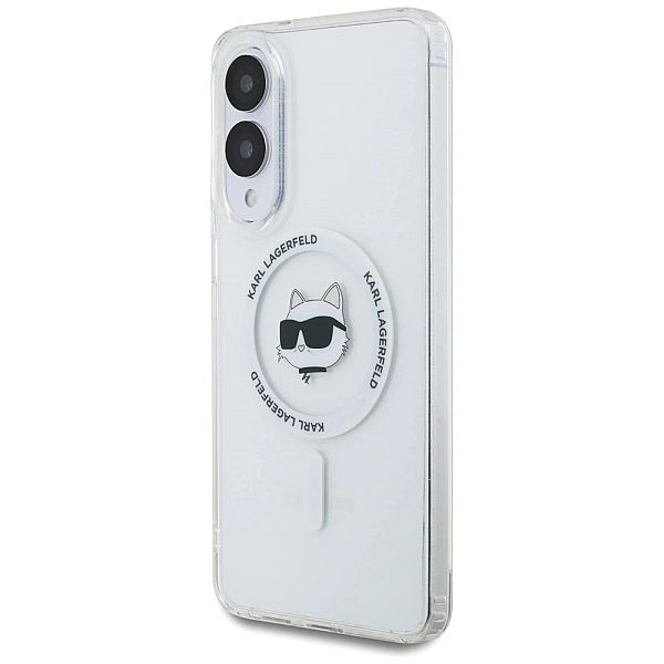 Etui Karl Lagerfeld Button Choupette Head Printed Logo MagSafe na Sams