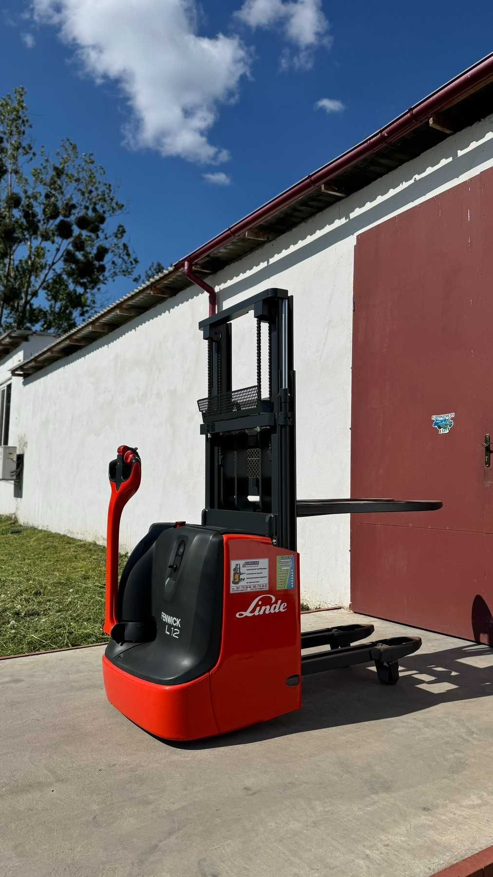 Штабелер електричний кара 1216* Linde L12І 1,2 т  2,02 м 2020р