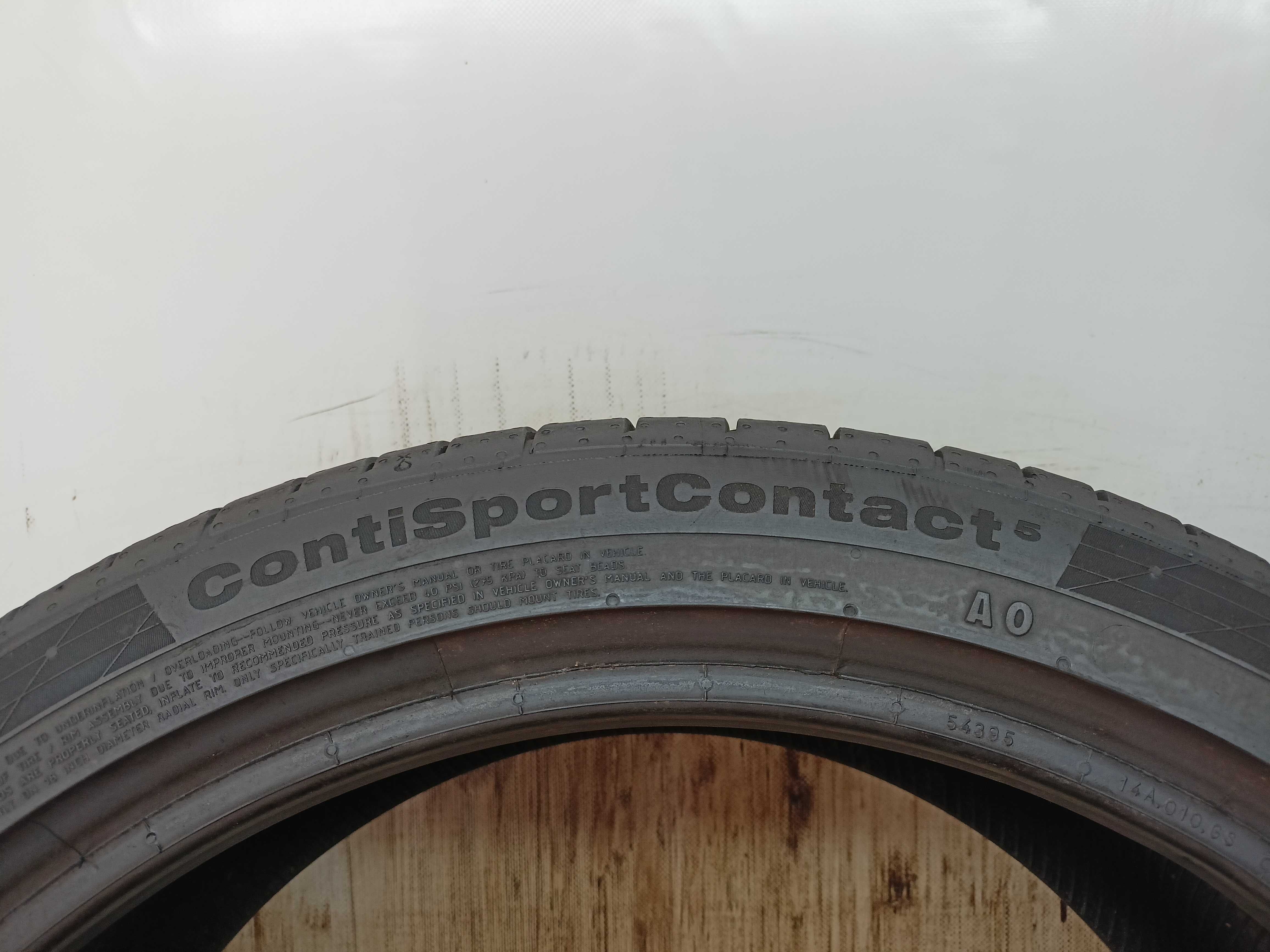 Continental ContiSportContact 5 225/40/18 2015r. 92Y 7mm (1761)