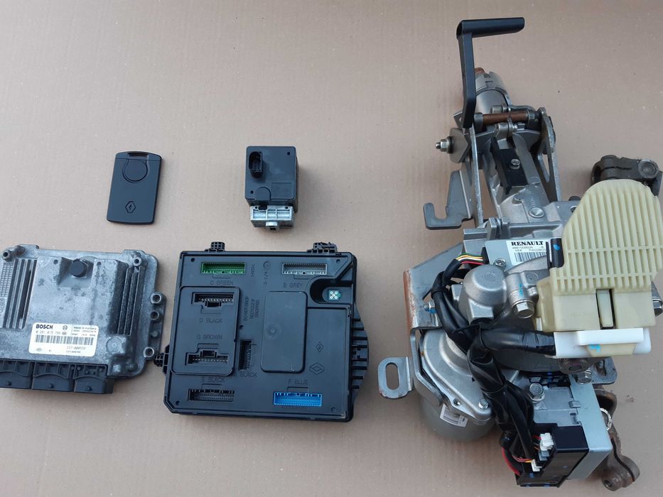 Zestaw startowy, dwie karty Renault megane scenic 3 1.9 dci 131km