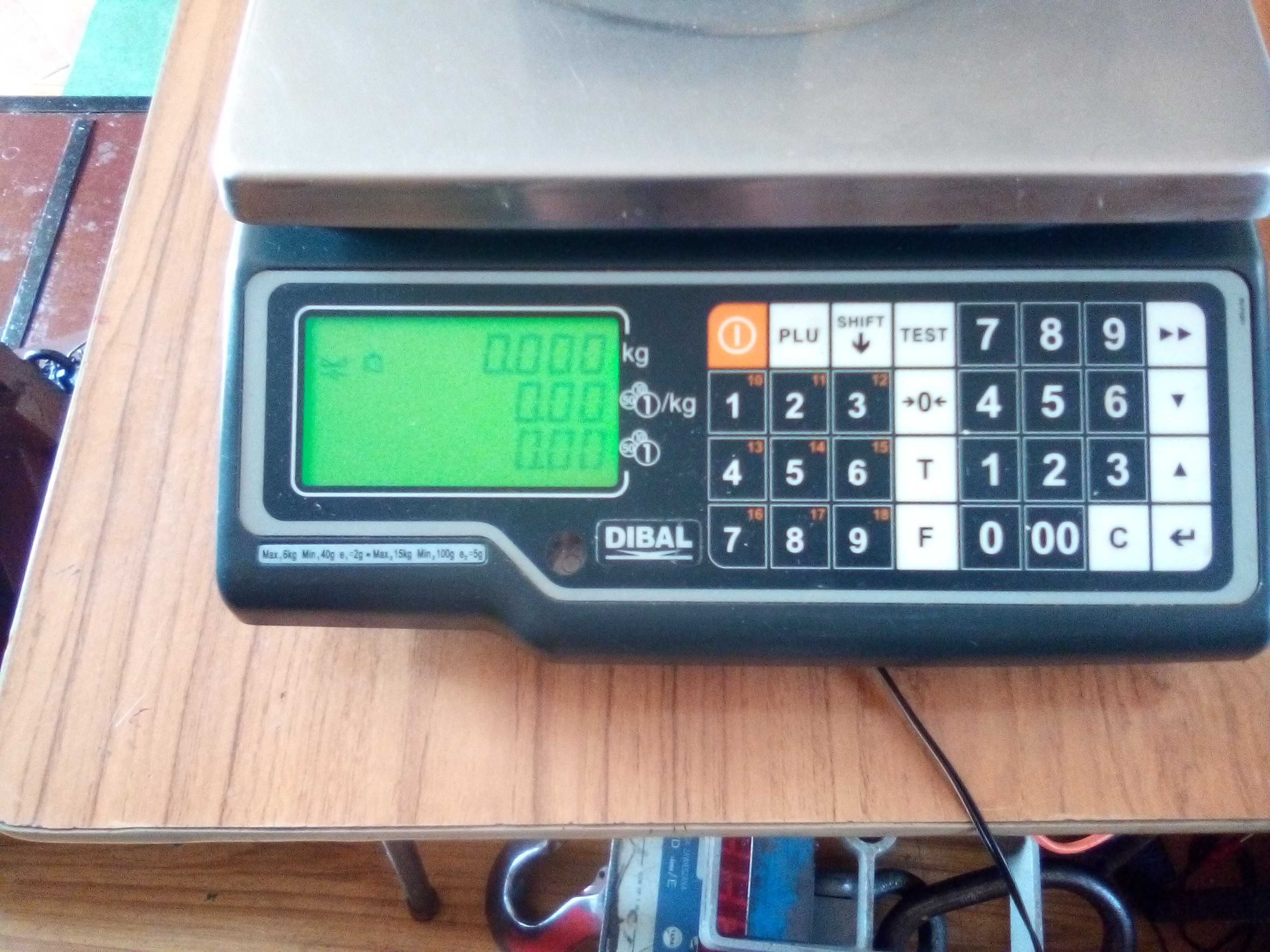 Waga Dibal G-310, legalizacja, akumulator