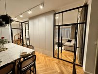 Drzwi loftowe, scianki zabudowy szklane w stylu loft
