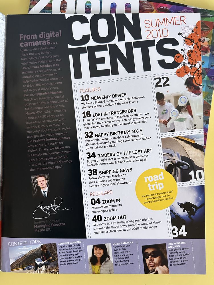 Zoom Zoom magazines 2010 EN