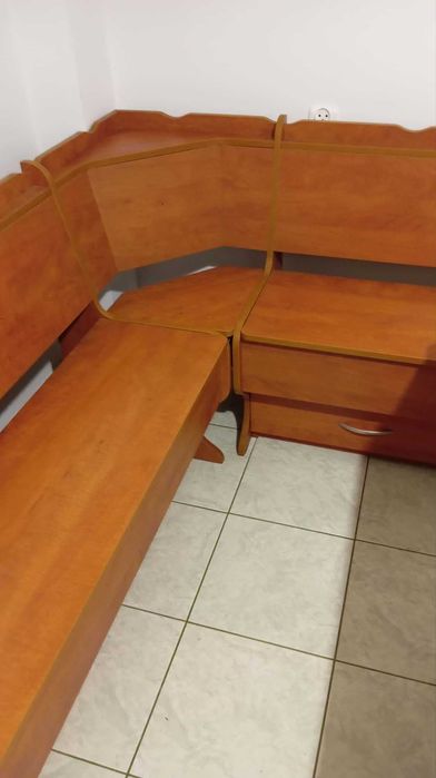 Stół i ława narożna