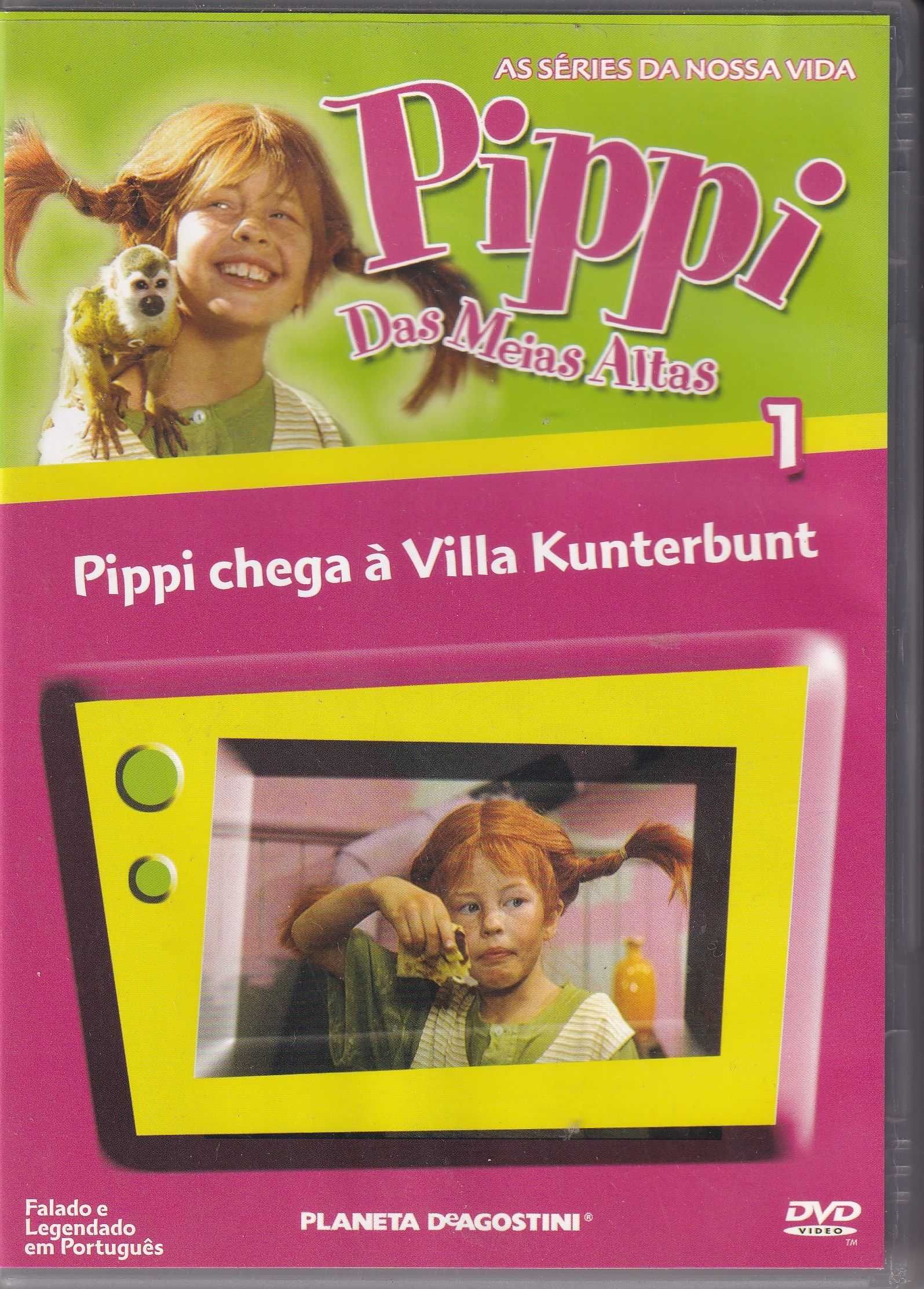 DVD - Pippi das Meias Altas