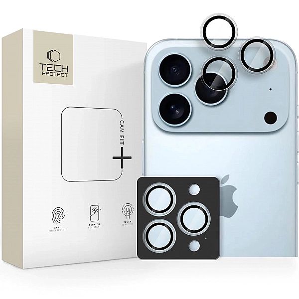 Osłona aparatu Tech-Protect Camring Fit+ na iPhone 14 Pro / Max / 15 P