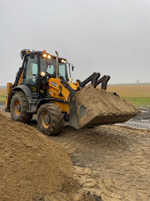 Usługi koparko-ładowarką JCB 3CX prace ziemne – Pszczyna i okolice