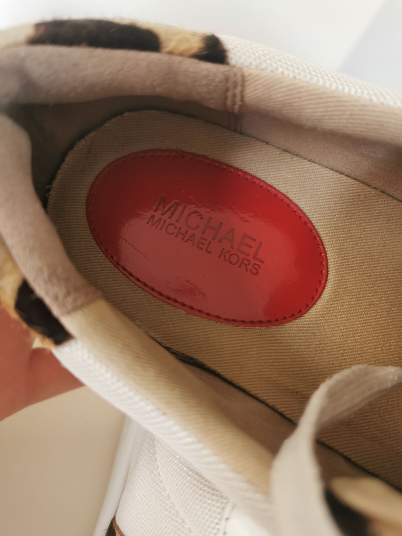 Buty Michael Kors r. 37 sneakersy Irving Stripe
