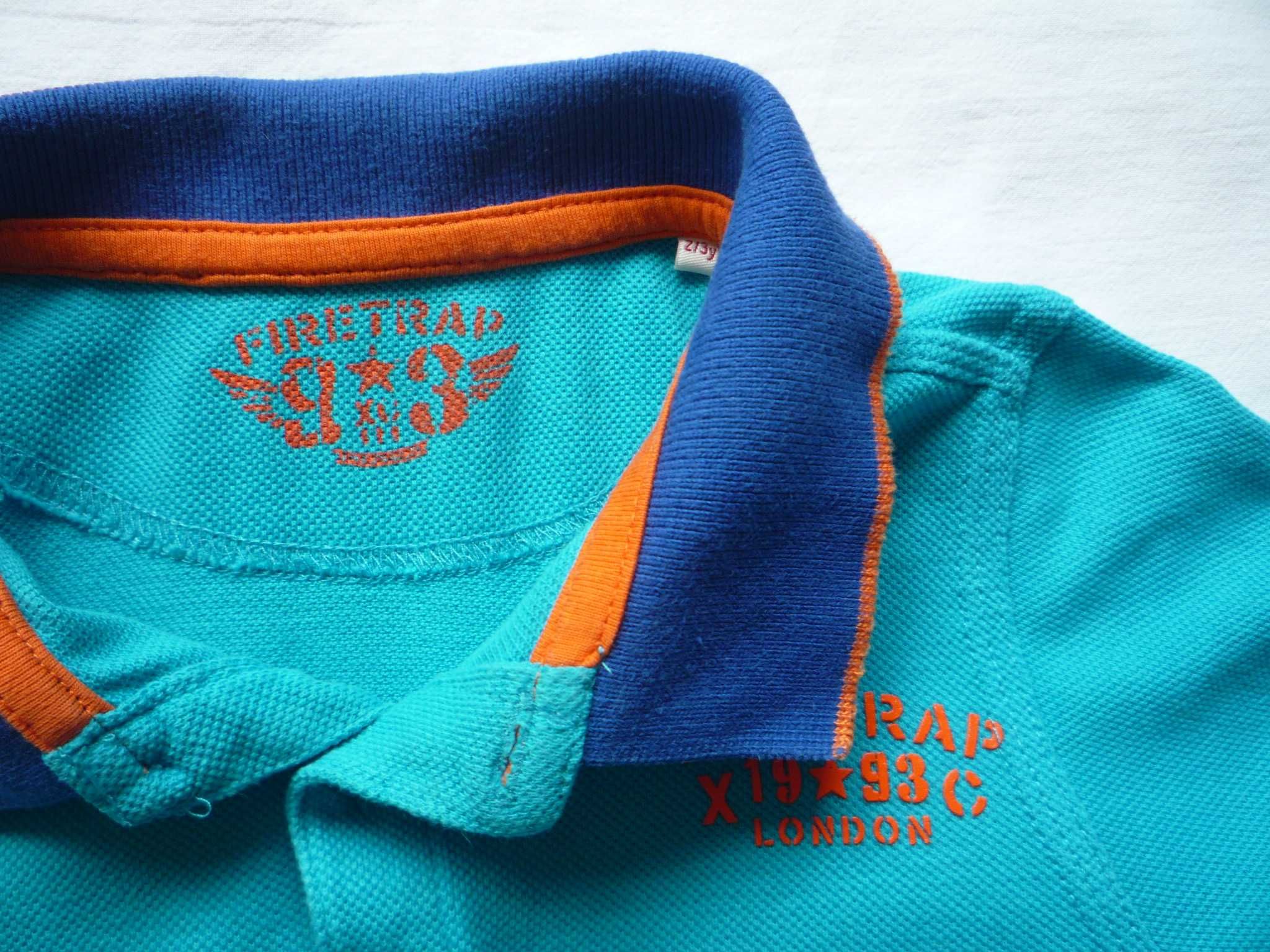 FIRETRAP r.92/98 Bluzka Polo Koszulka Bawełna Jak Nowa