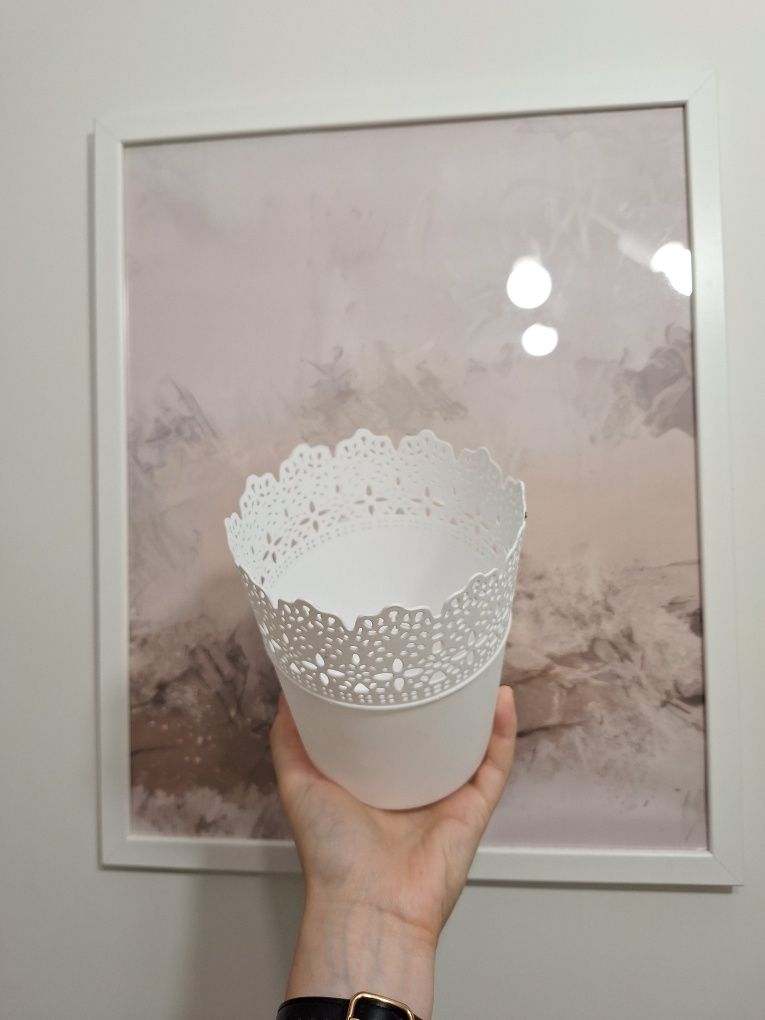 Osłonka na doniczkę z IKEA
