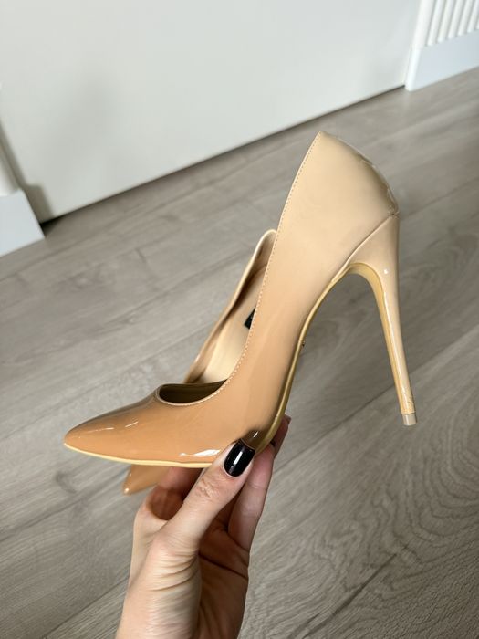 Szpilki ombre bezowe