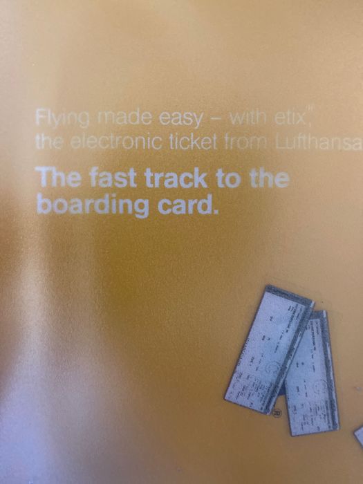 Tapete de rato Aviação -  Lufthansa German Airlines Etix 2006