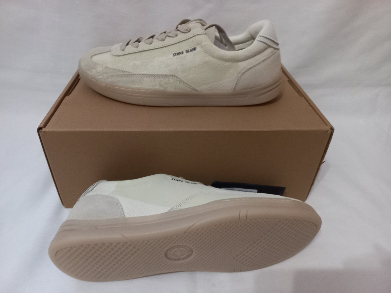42, 43, Оригінальні кросівки Stone Island rock suede, оригинал кед