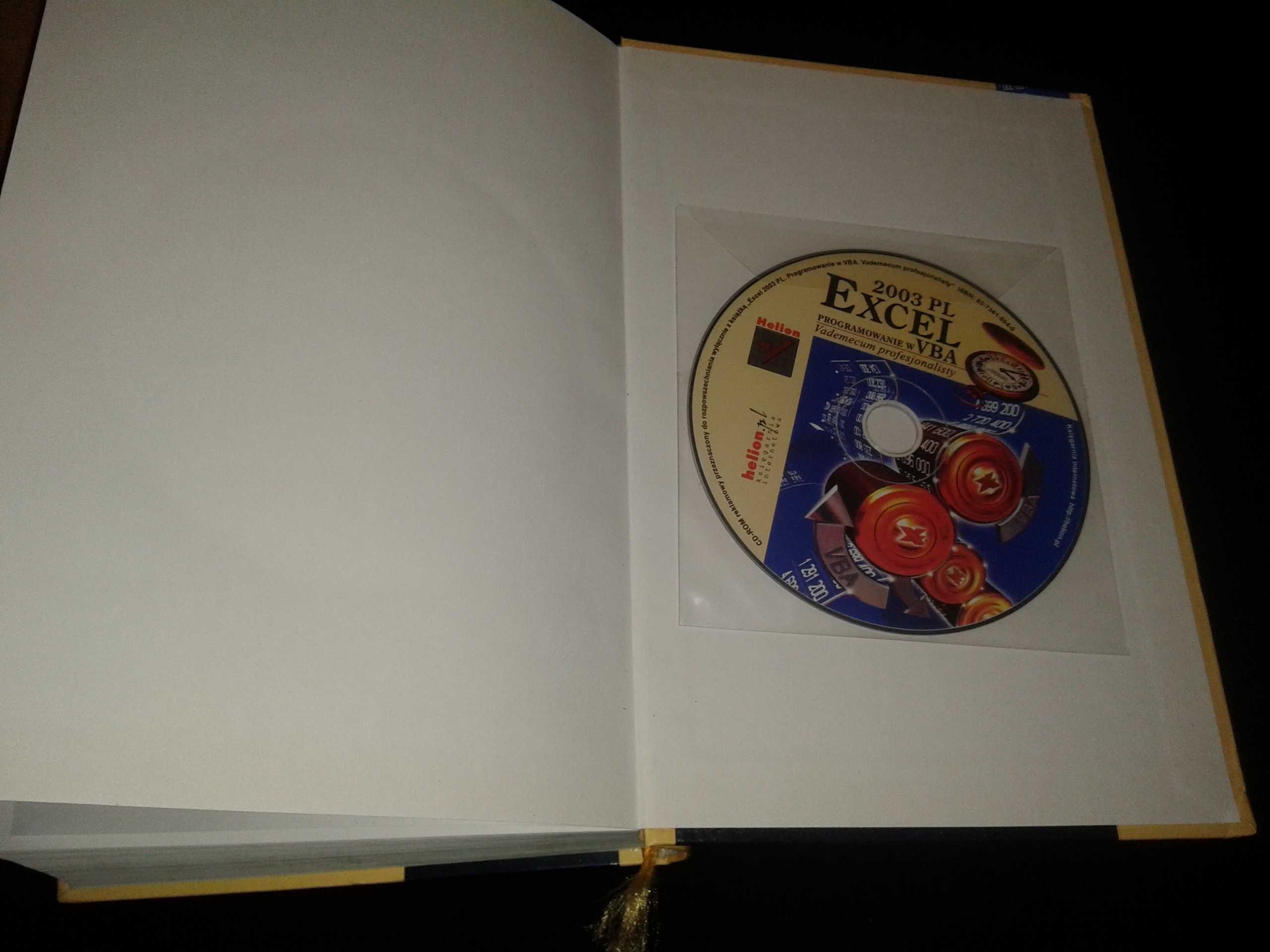 EXCEL 2003 PL Programowanie w VBA + płyta John Walkenbach