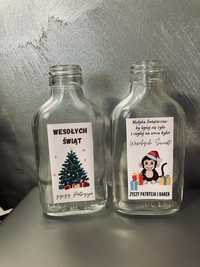 Buteleczki świąteczne na nalewkę