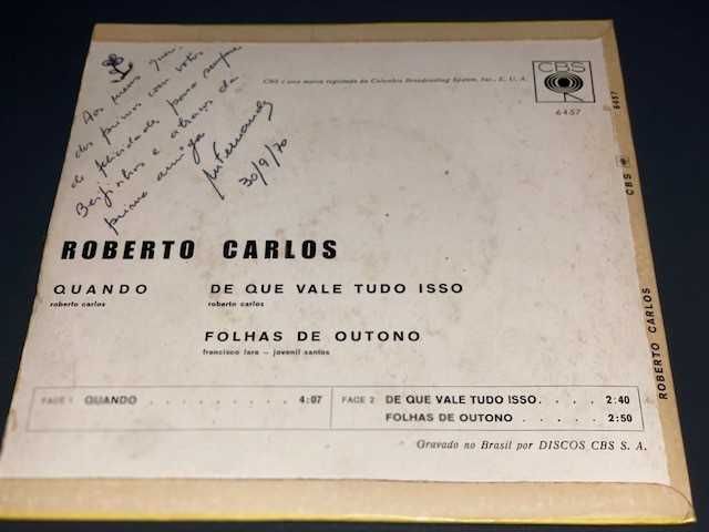 Roberto Carlos - Vynil 45 RPM [3]