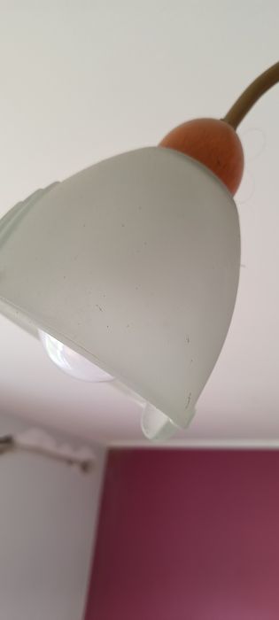 Lampa pokojowa na trzy klosze