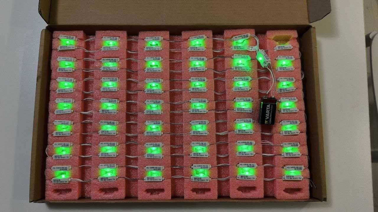 Osram BackLED S BA01SA-O2  12v do reklamy Zielony+ Red+Orange