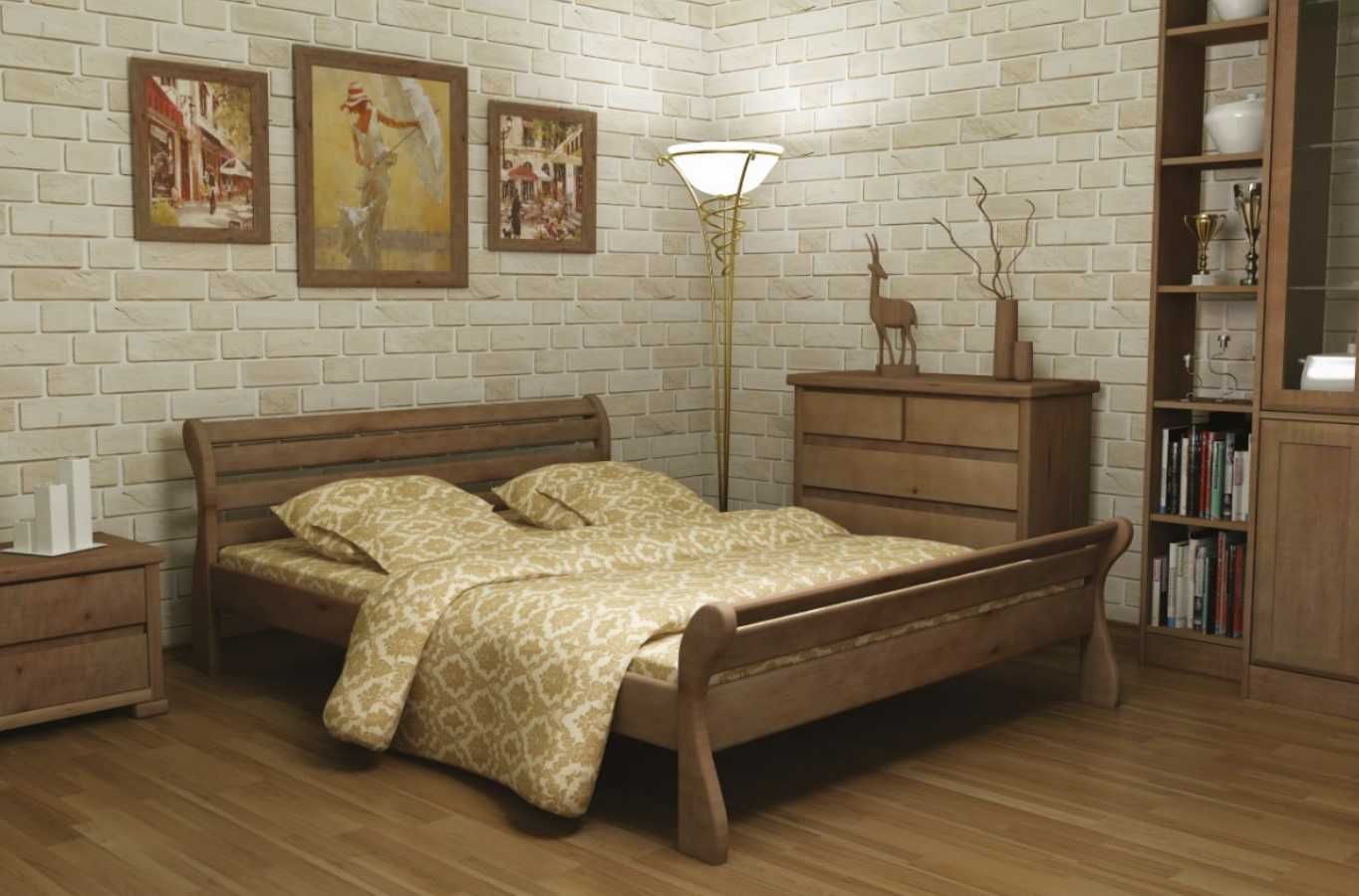Деревянная кровать со СКЛАДА. Выбор моделей и цветов. ОПТ матрасы!