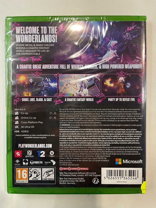 Tiny Tina's Wonderlands Xbox One NOWA Sklep Iława