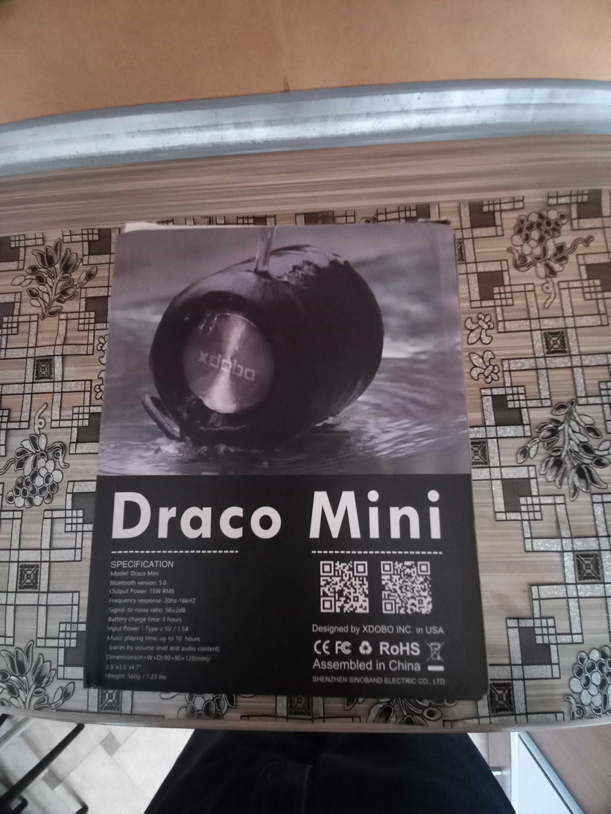 Блютуз колонка XDOBO Draco Mini