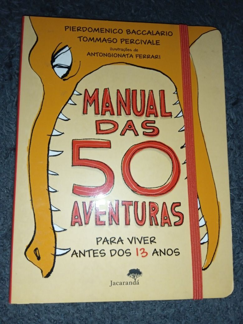 Livro manual das 50 aventuras