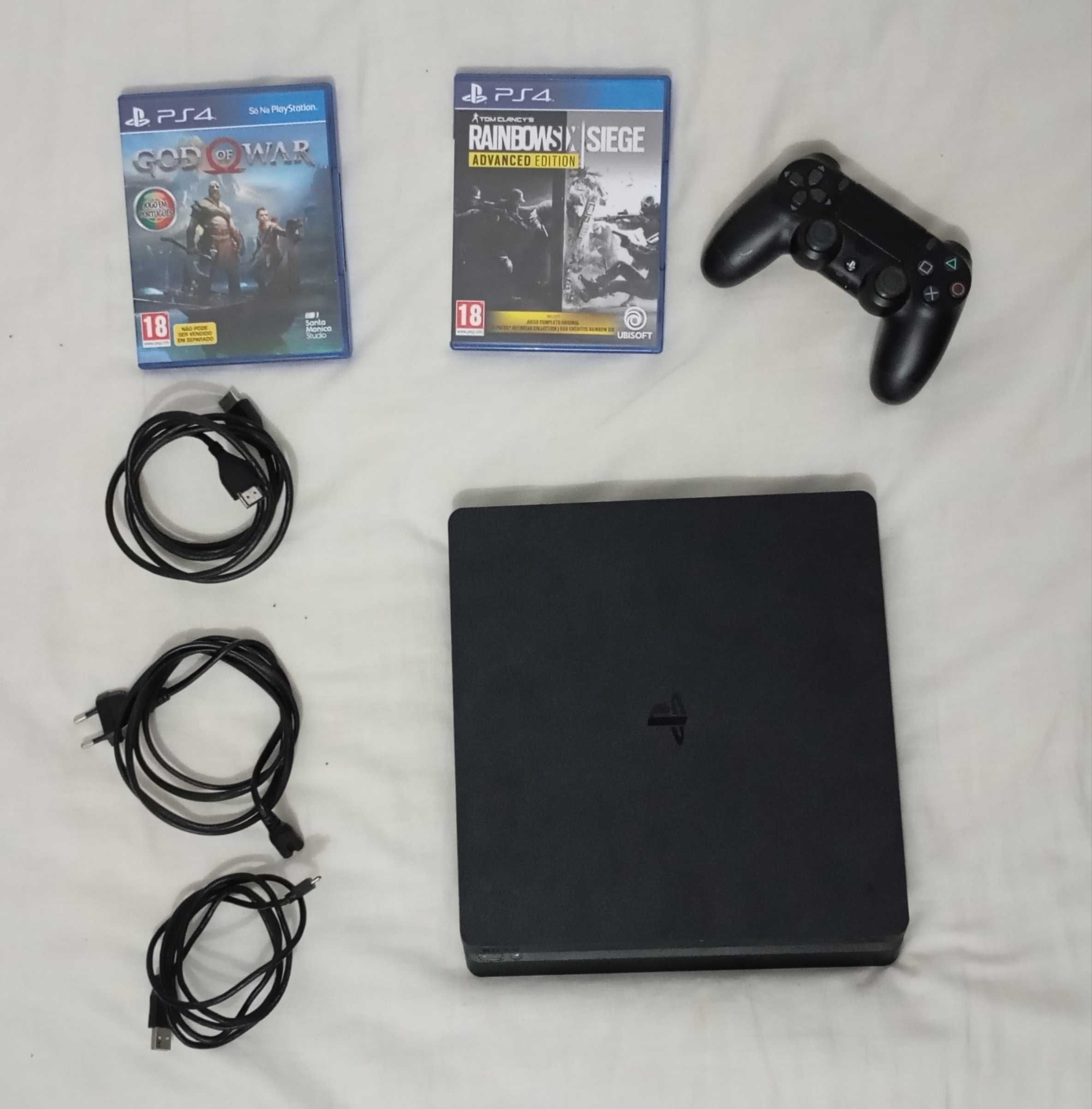 Ps4 slim 1tb como nova