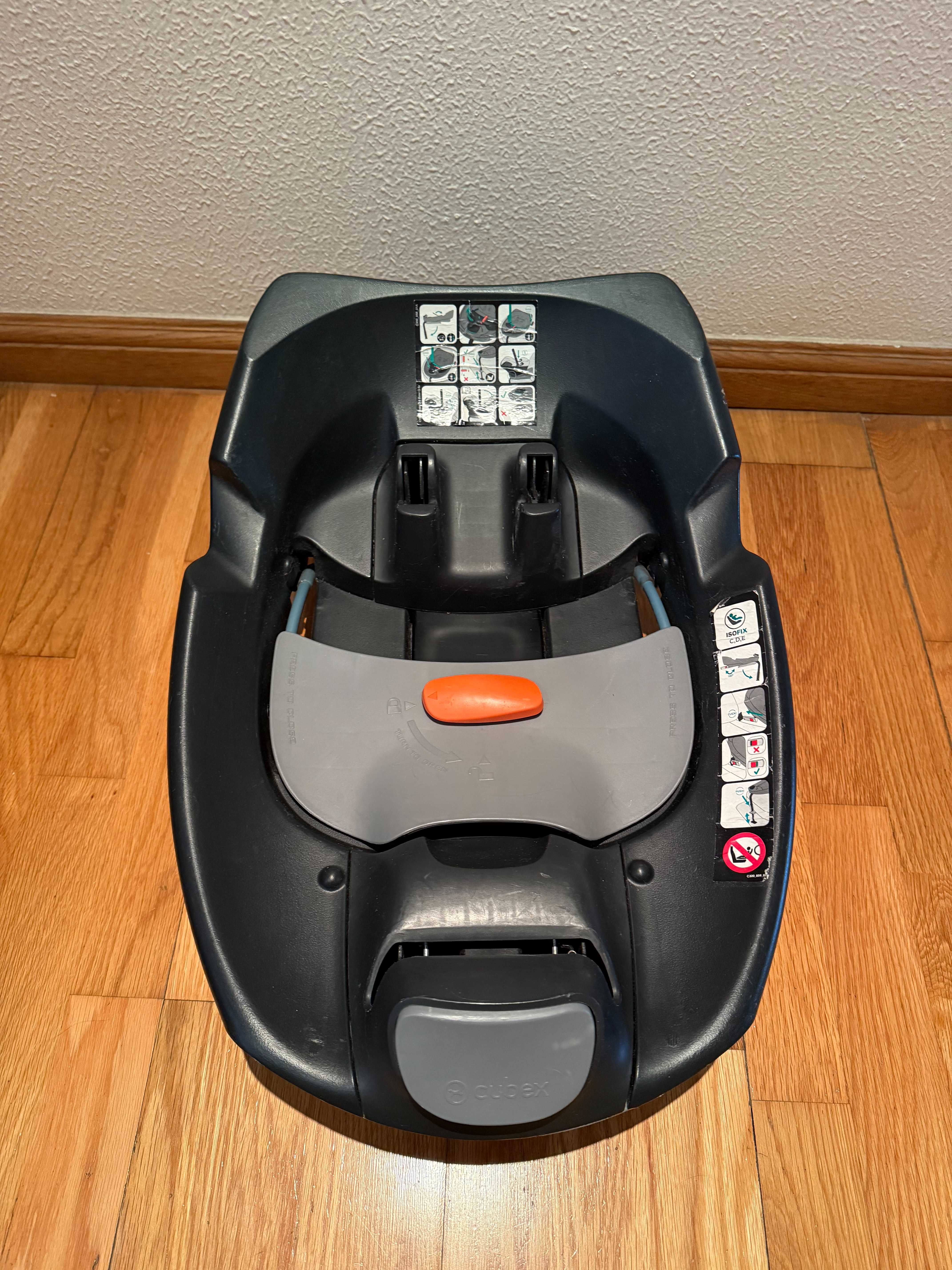 cadeira auto cybex + base isofix