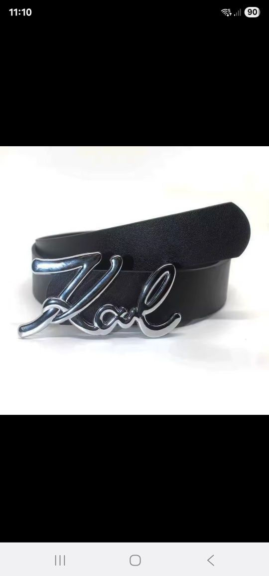 Hit Pasek logo karl  Acne LV unisex  pas sukienka sweter płaszcz