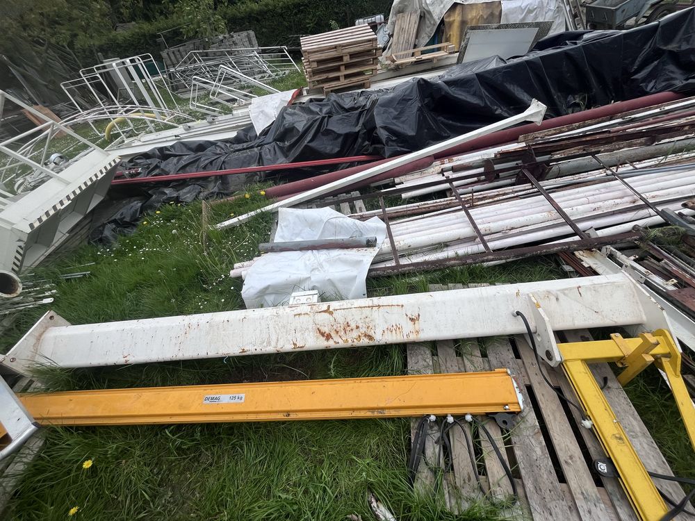 żuraw przyścienny (konsolowy) renomowanej marki DEMAG