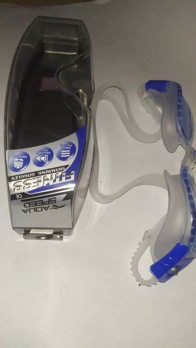 Okulary do pływania Aqua Speed Fitness Pacific bezbarwne nowe okazja