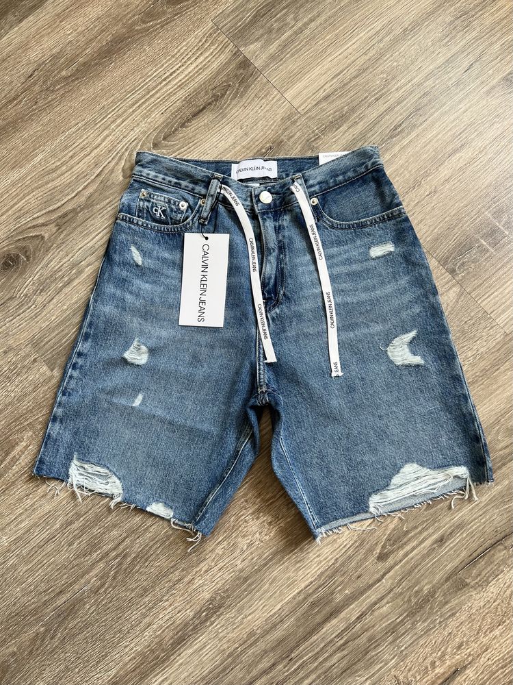 джинсовые шорты Calvin Klein Jeans 25 бермуды женские