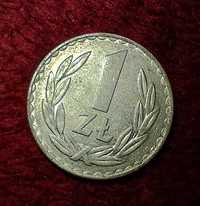 Moneta - 1 złoty Rzeczpospolita Ludowa, Polska moneta, 1976