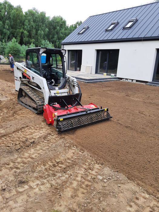 Usługi glebogryzarką separacyjną